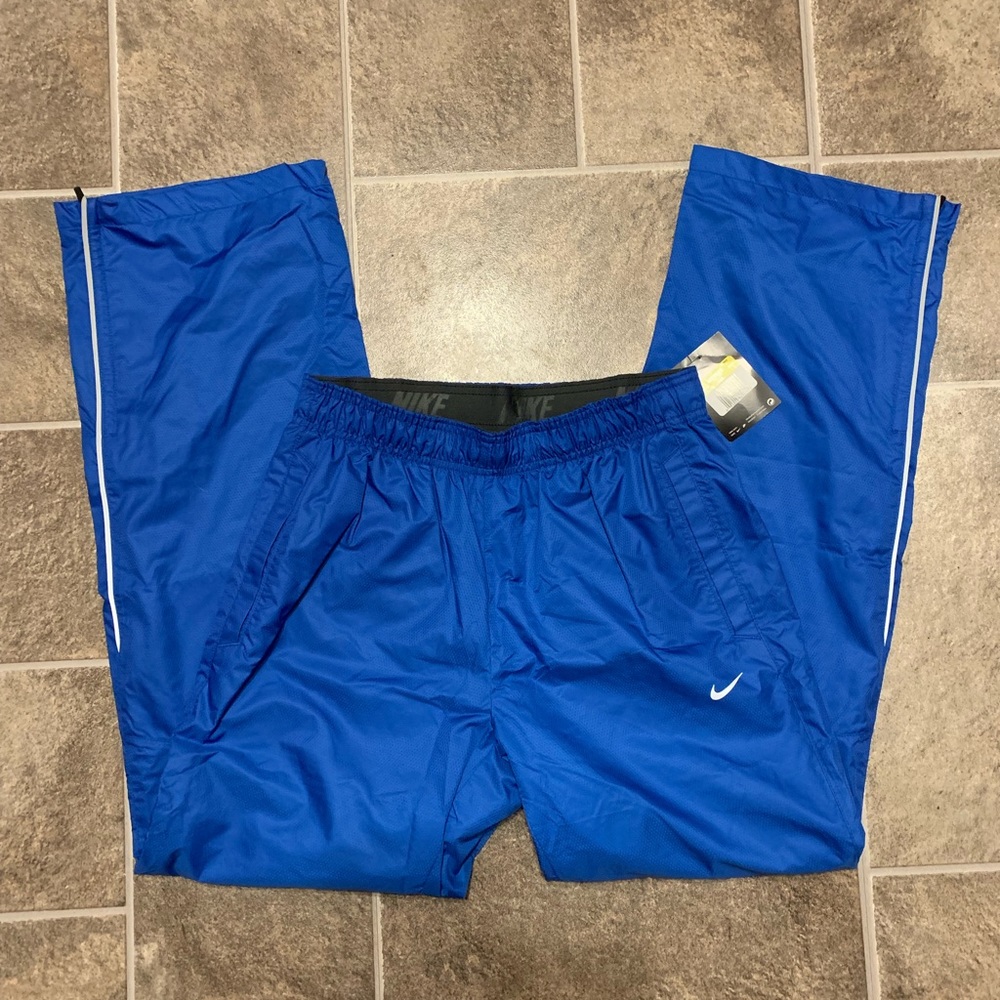 Nike Royal Blue Joggers with White Accents